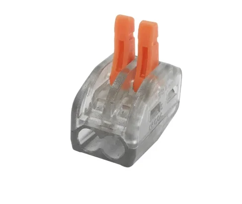 222-212  pct-212  2 Gauge Equivalent  Way Universal Compact Splicing Transparent Color Electrical Wire Connectors
