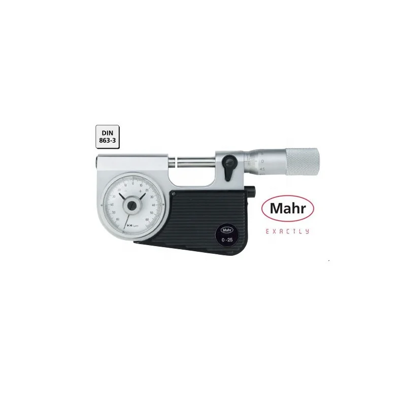 Mahr High Precision Measuring Instrument Outside Micrometer Digital Micrometer Dial Gauge Micrometer 4154000