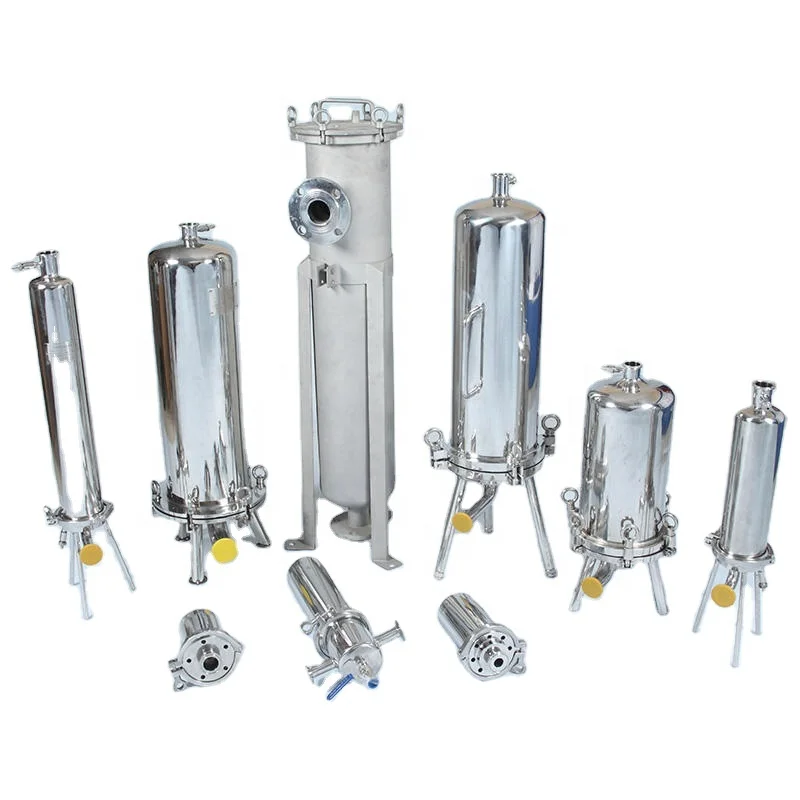 Filtration equipment stainless steel bag filter housing for liquid filtration