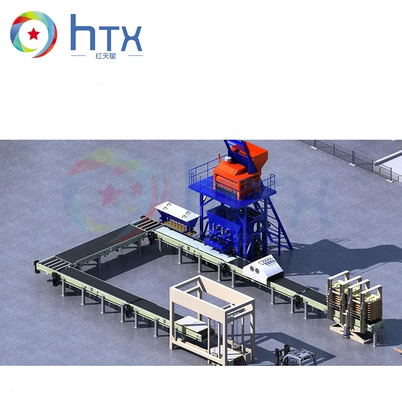 Automatic artificial stone producing line concrete casting Dosing Wet Mix Batching Plant Controller System