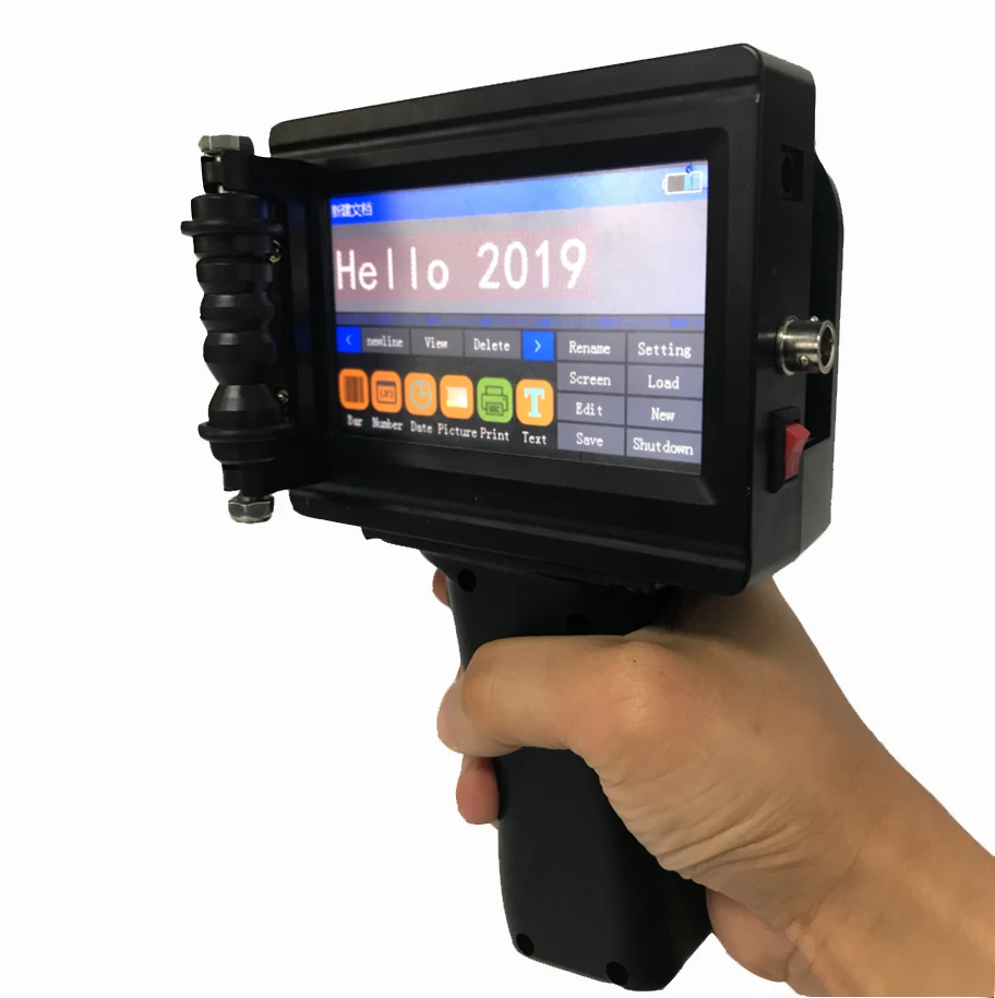 2019 новейший Промышленный Портативный Ручной струйный принтер