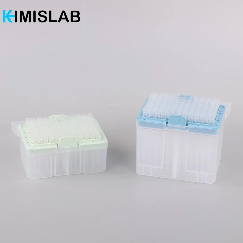 racked clear DNA RNA free 300ul 1250ul filter robotic integra pipette tip with box