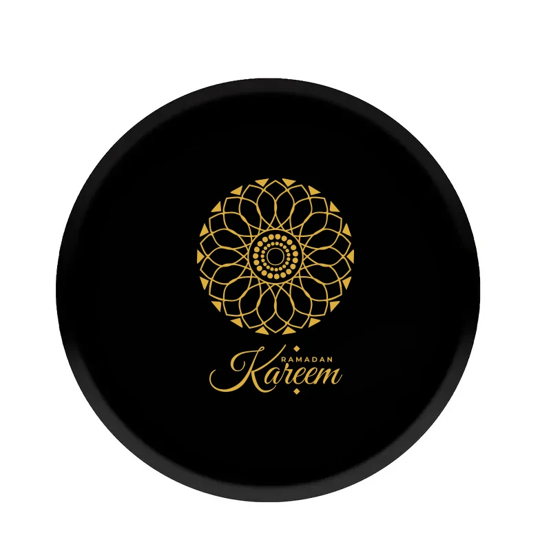 Ramadan disposable Wholesale Cardboard Cake Bakery Tools customs paper plate