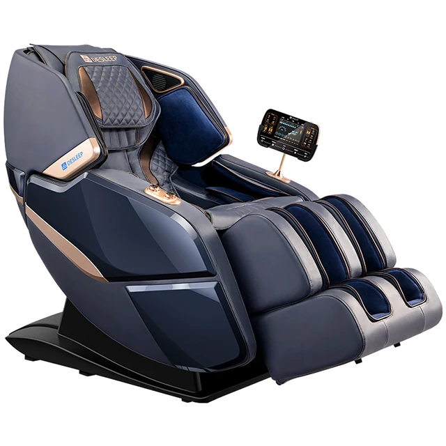 Desleep Latest Dual 4D Manipulator 140cm Super Long Rail Smart Massage Chair