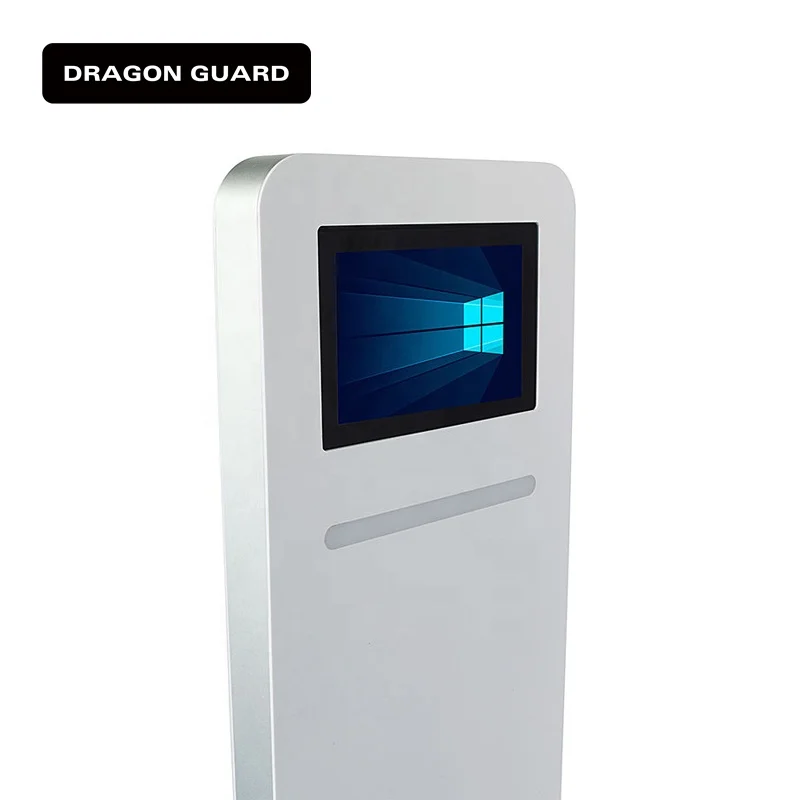 DRAGON GUARD RIA06 Smart Access Control Anti-theft Gate Walk Through Security Entry Door UHF RFID Gate Reader