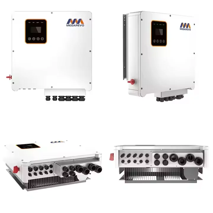 MEGAREVO R8KH3 8KW Solar Inverter Three Phase Hybrid Network High Voltage Battery voltage range 125~600V