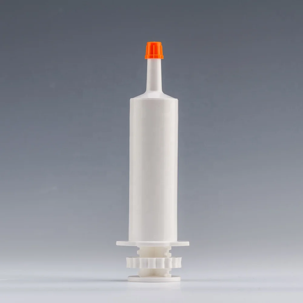 New product horse wormer paste packaging disposable wide tip oral 60 ml plastic vet syringe for veterinary feeding