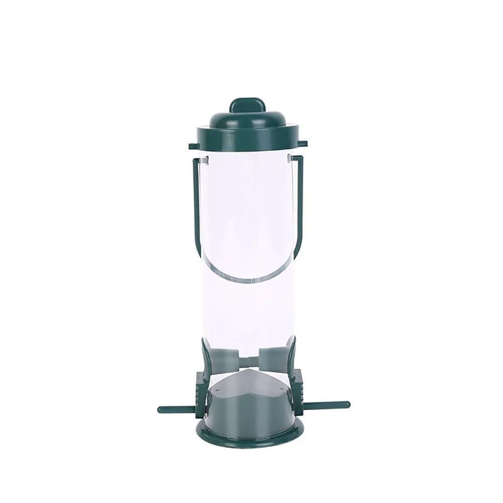 Wholesale Classic Humming bird Feeder for Wild Bird Feeding Pipe Colorful Garden Decoration Cheap Plastic Bird Feeder