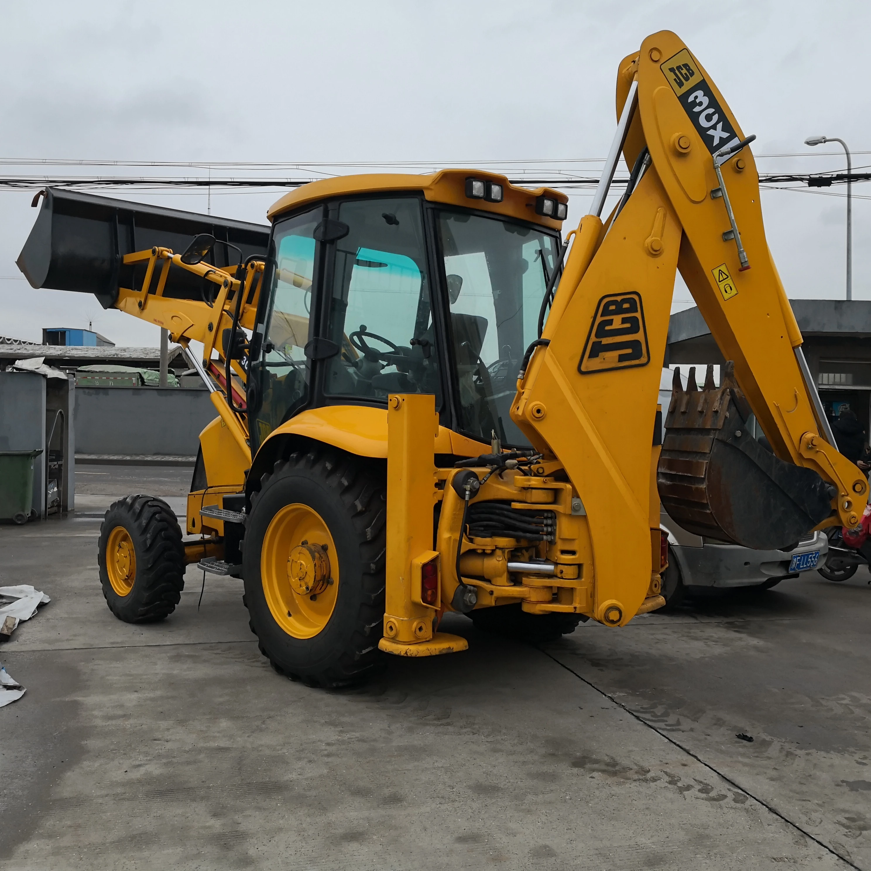 Jcb Backhoe Loader 3cx 4cx Second Hand Backhoe Loader Used 3cx 4cx Jcb Backhoe Used Machine For Construction For Sale in china