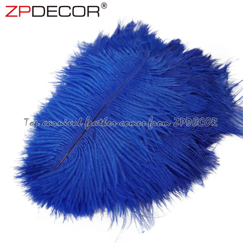 ZPDECOR оптовая продажа Размер 20-25 см разноцветные страусиные перья для модных