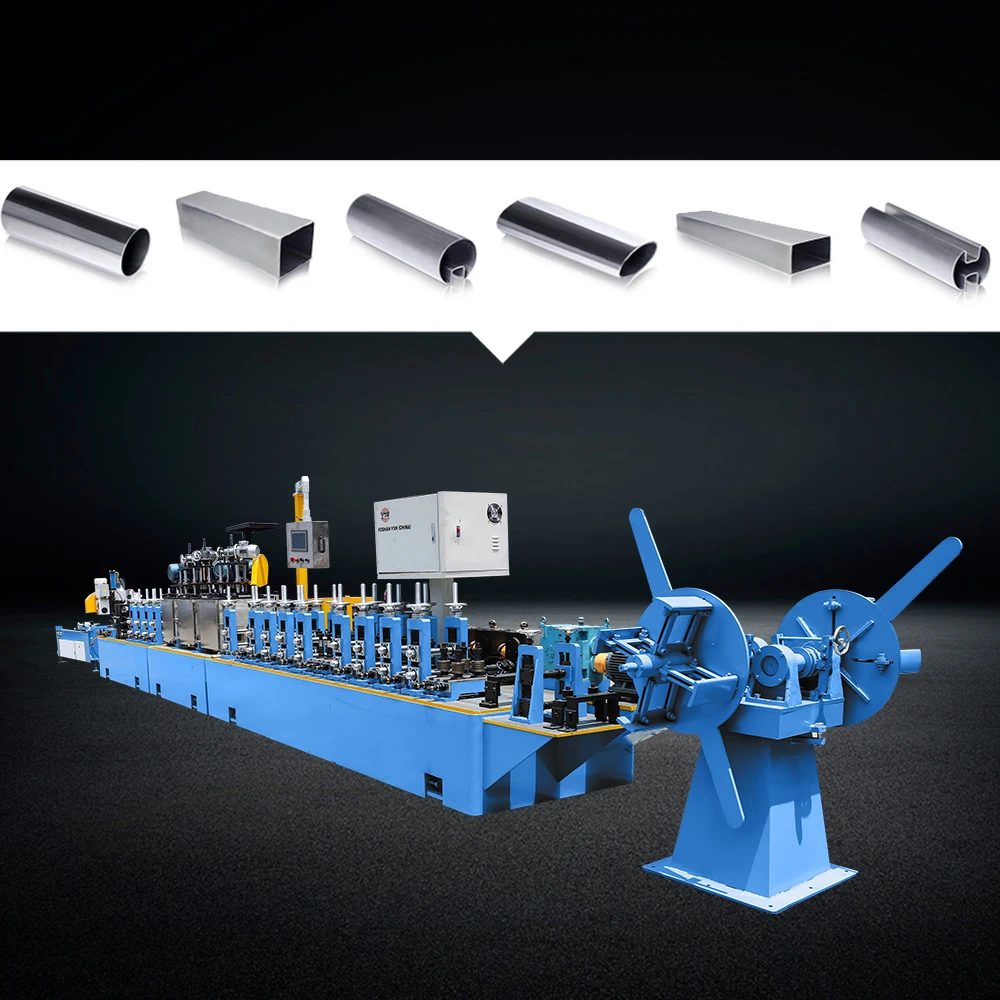 stainless steel pipe make machine metal pipe
