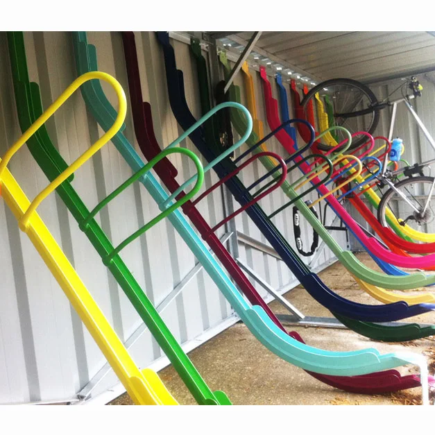 OEM Multi Semi Vertical Bike Display Holder Rack Carrier Stackable Bicycle Parking System Stand Bike Racks Rack