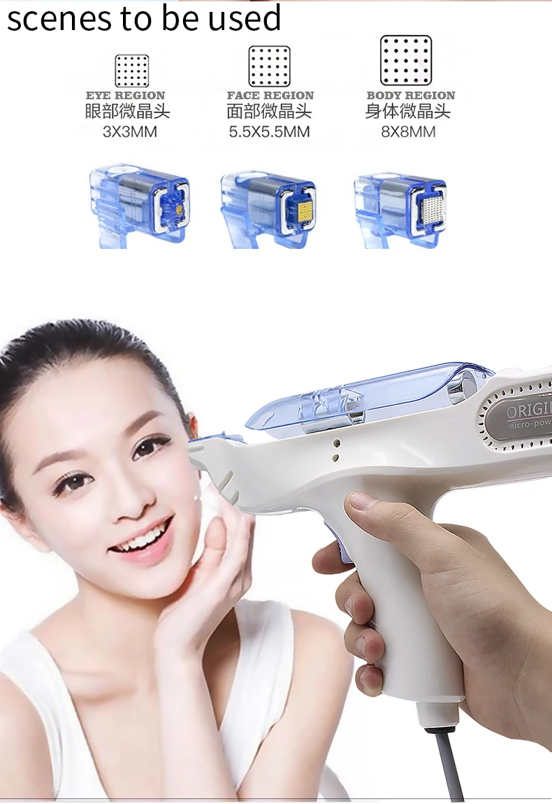 New 3 in1 rf+nano+meso microneedle mesotherapy gun meso injection gun Dermis firming mesotherapy gun vital injector