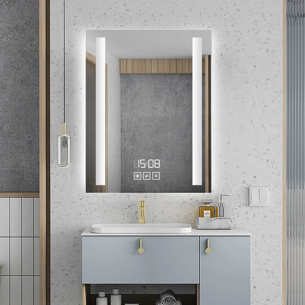 Yishare новый стиль Крытый бутик косметическое зеркало со светодиодной подсветкой настенный Smart Led зеркала для ванной для зеркала в ванной