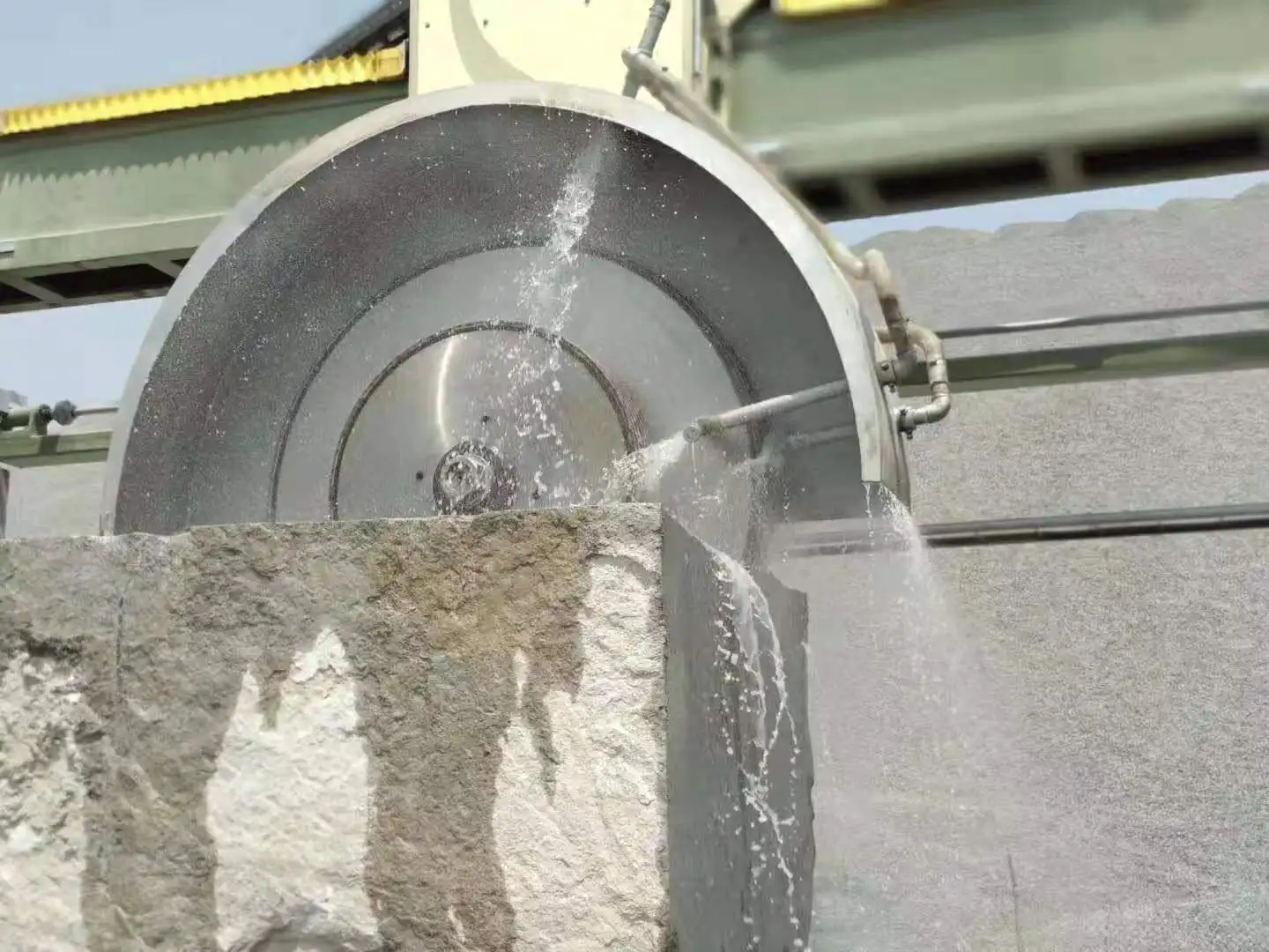 Multi blade granite marble block bridge cutting machine stone machinery for stone production line