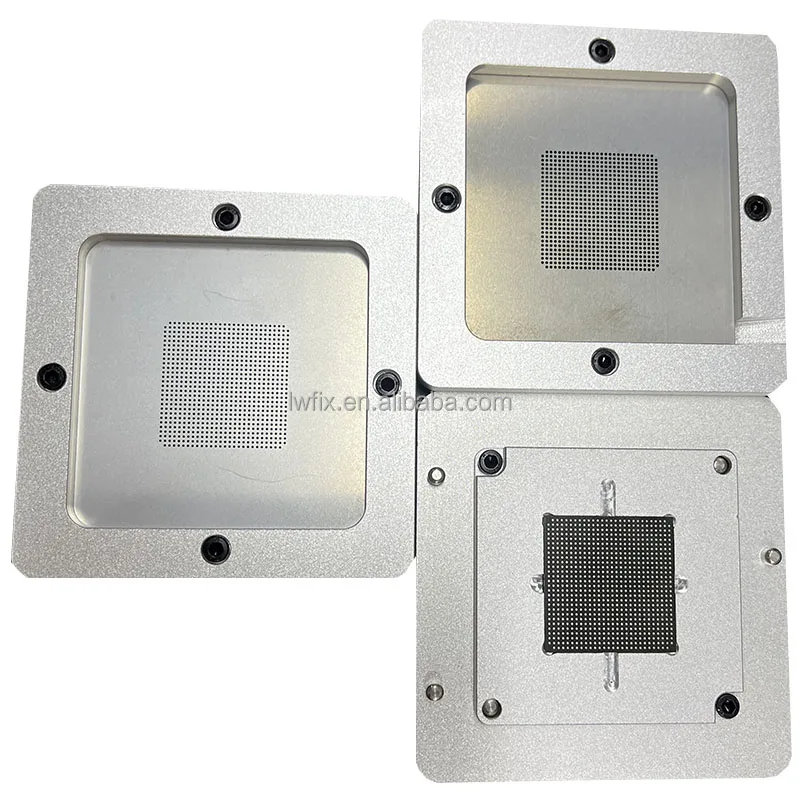 New BGA Reballing Stencil Kits Station for Game Players Switch CPU IC Chip Stencils Pin Solder Tin Plant Net Square
