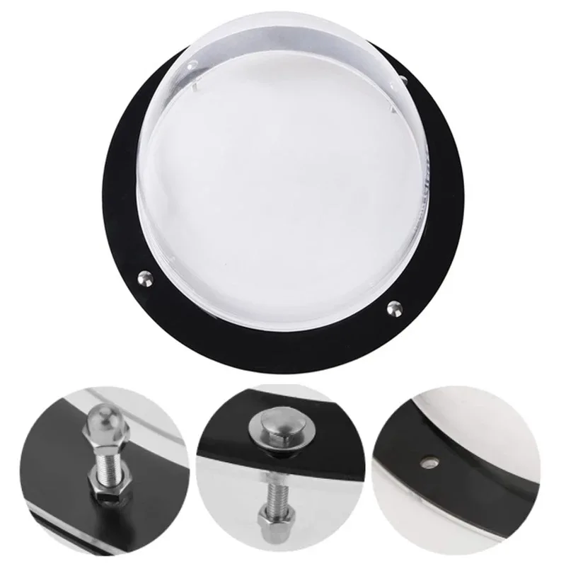 Wholesale Semi-circular Transparent Acrylic Special New Fence Window for Dogs Pet Fence Window