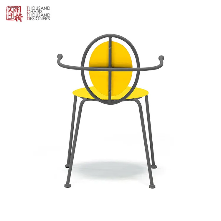 Metal Dining Cafe Furniture Chairs Coffee Shop Kids Chairs and Table Set Tctd Steel Home Furniture Modern Furniture Convertible