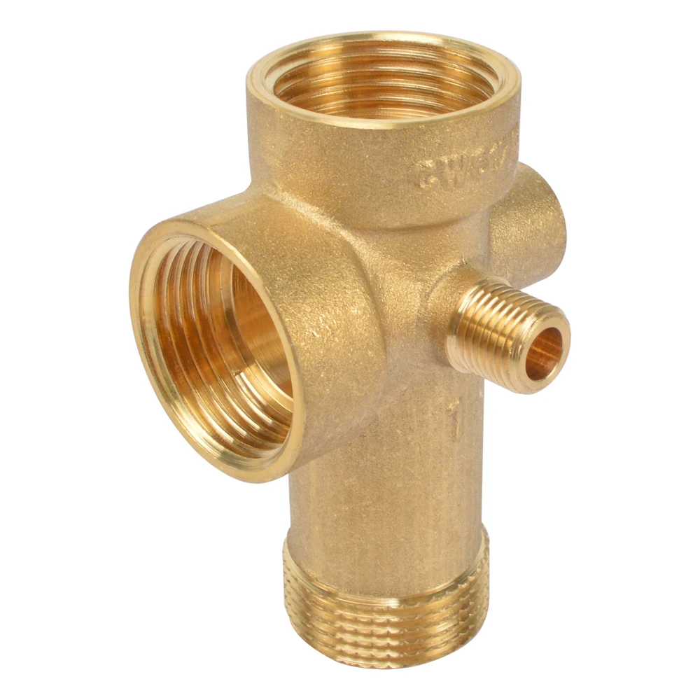 BSP Thread CW617N Forged Brass PN 16 5 Way Brass Connector