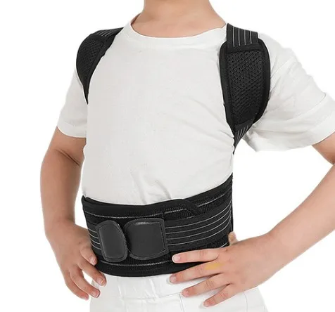 
Posture Corrector children Back Brace Support Belts for kids Back Pain Relief black 