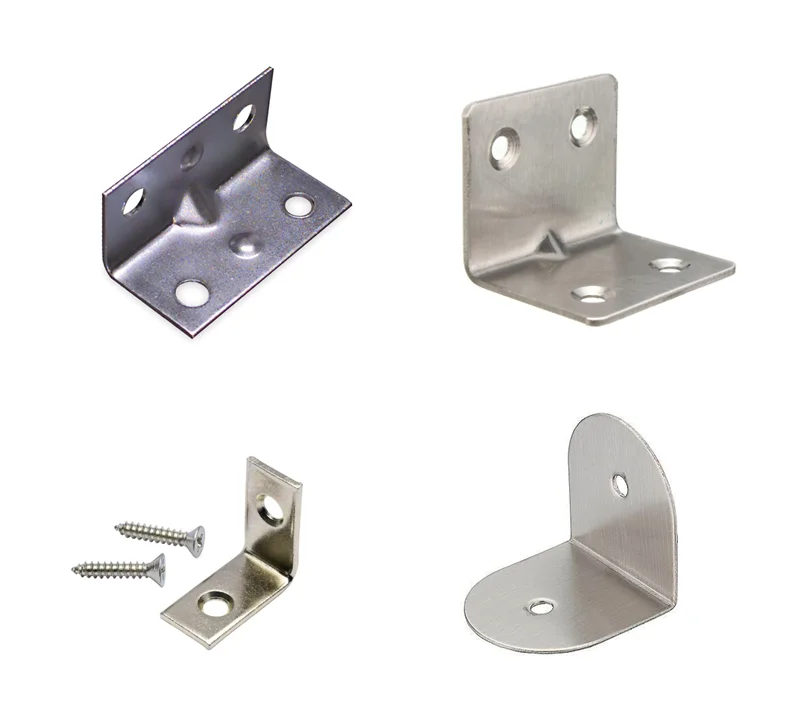 Right Angle Bracket Table Bracket Stainless Steel custom sheet metal fabrication aluminium steel sheet metal bending fabrication