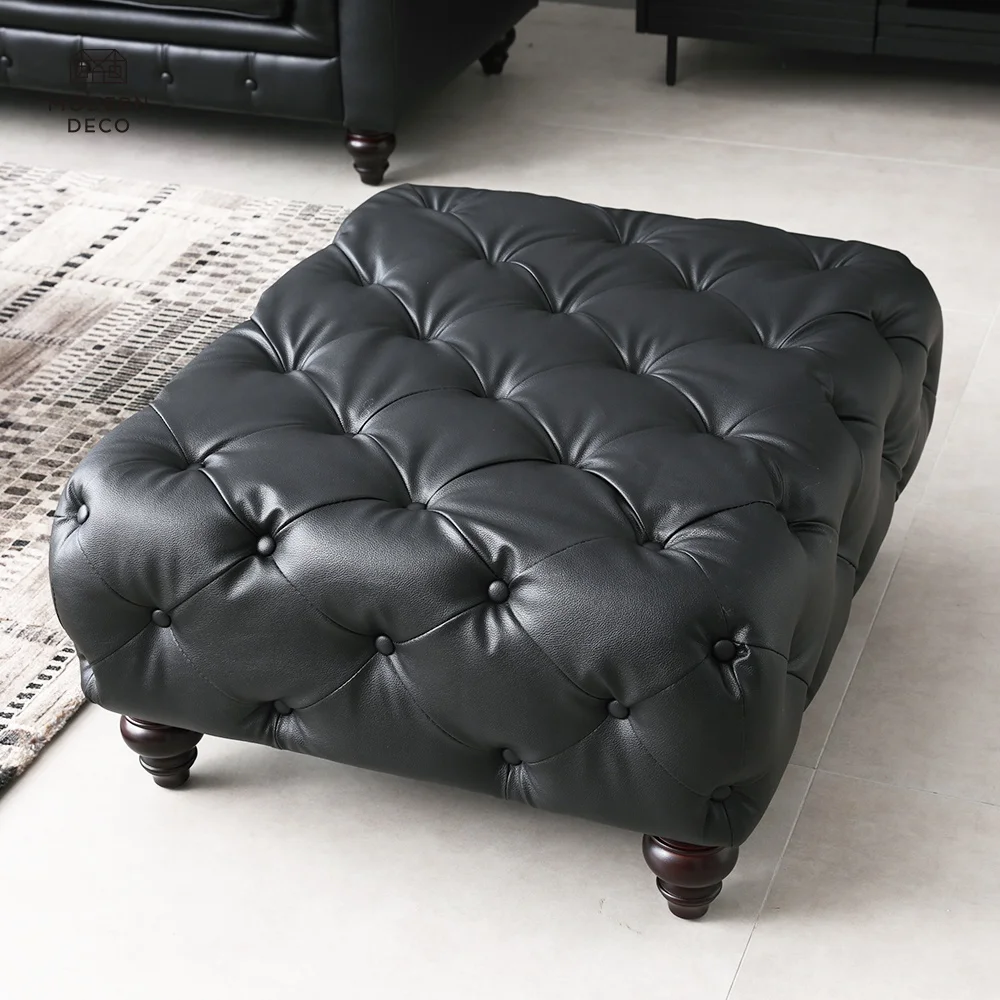 velvet ottoman foot rests stool footstool pouf