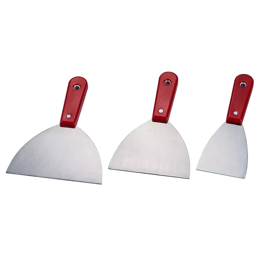 plastic handle mirror polish stainless steel /carbon steel putty knife