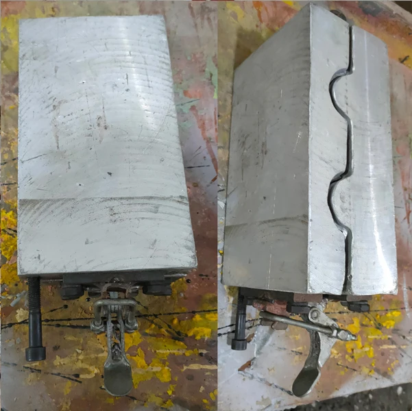 Polyurethane seat foam mould