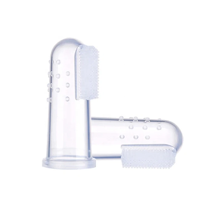 Зубная щетка для домашних животных, оптовая продажа, Мягкая Силиконовая зубная щетка для собак