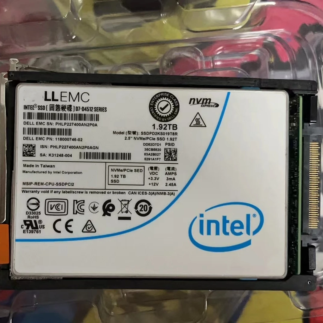 005052920 1 92 TB NVMe SSD UPG для блока питания 1000T T 005053703 005052919