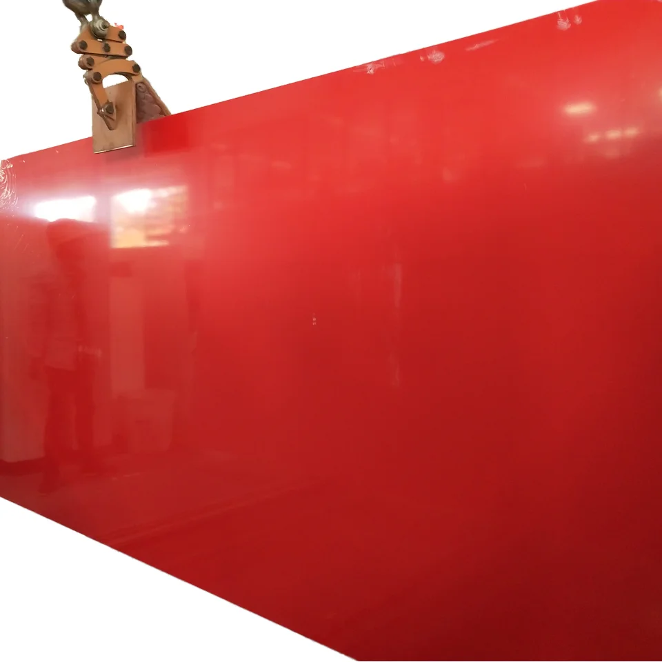 Wholesale Cheap Laminated red quartz countertops