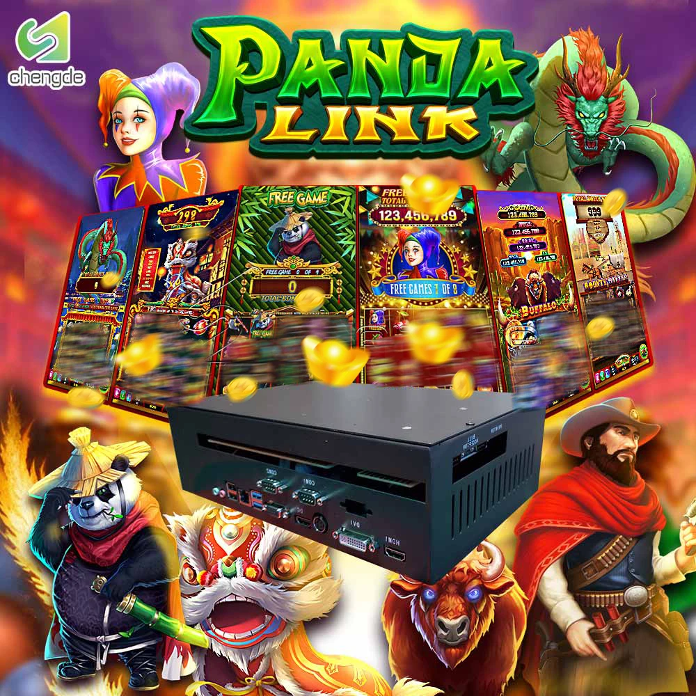 Safe Shipping 7 Days Get Skill Game 43 Inch Coin Operated Skill Game Cabinets Machine Panda Link Pcb Board