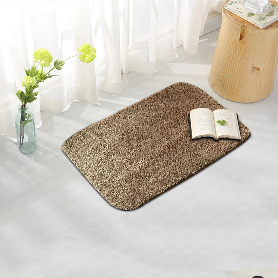 Custom printed granular velvet floor mats of various patterns are suitable for porch and room door