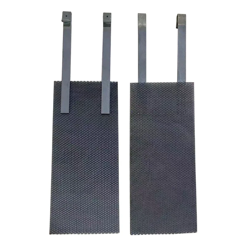 Iridium-Tantalum oxide coated titanium anode for electrolytic copper cathode