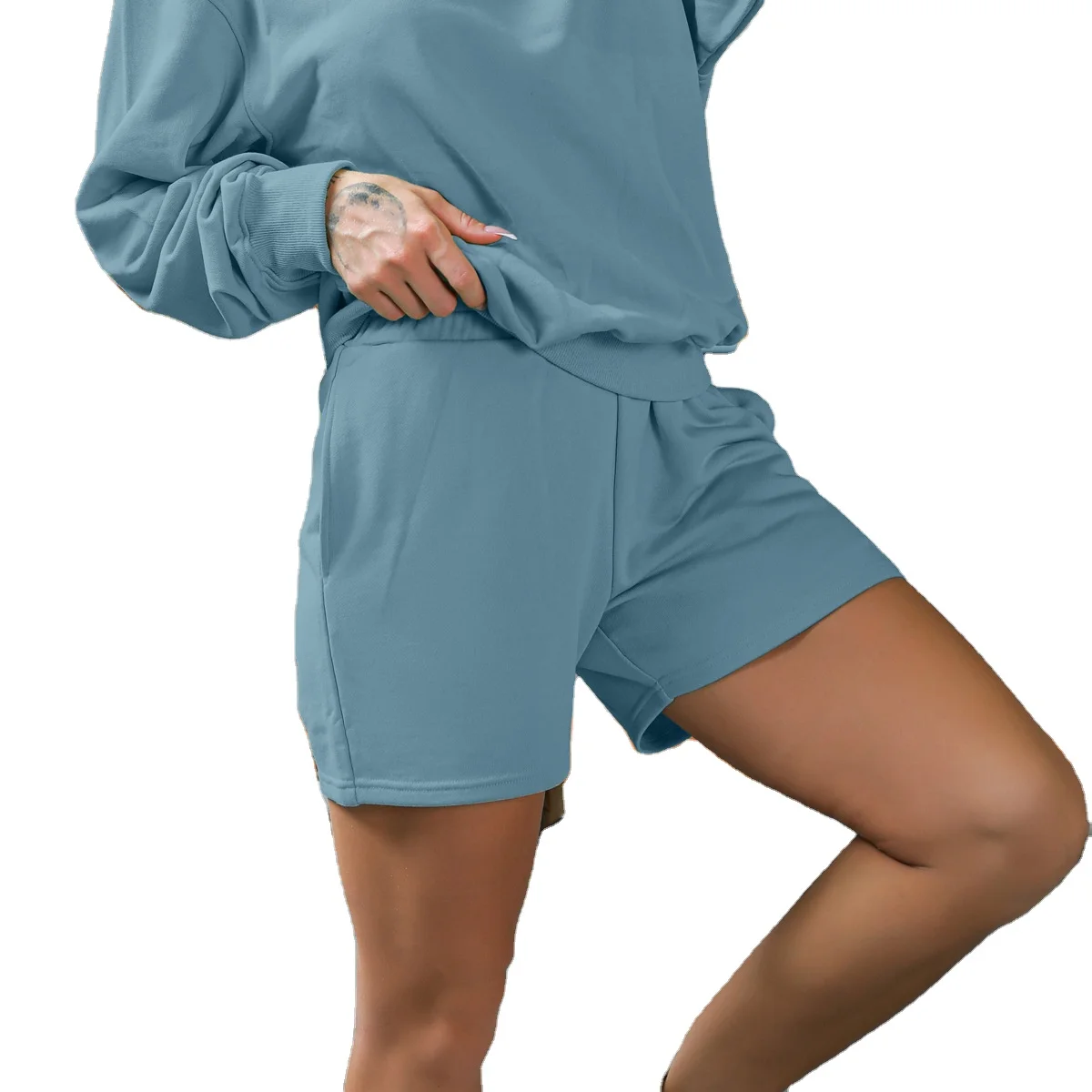 Women Sports Wear Gym sets Active Fitness Apparel Workout Clothing fashion long sleeve sports 2 piece suit