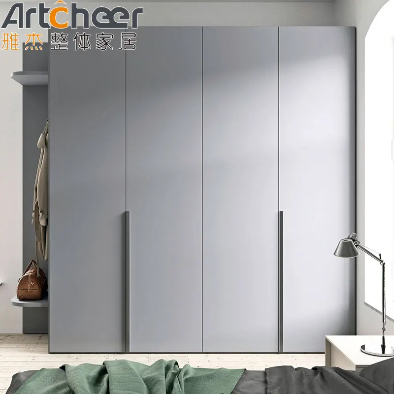 Midcentury Foshan Clothes Drawer Sliding Door Wardrobe With Manufacturer Price