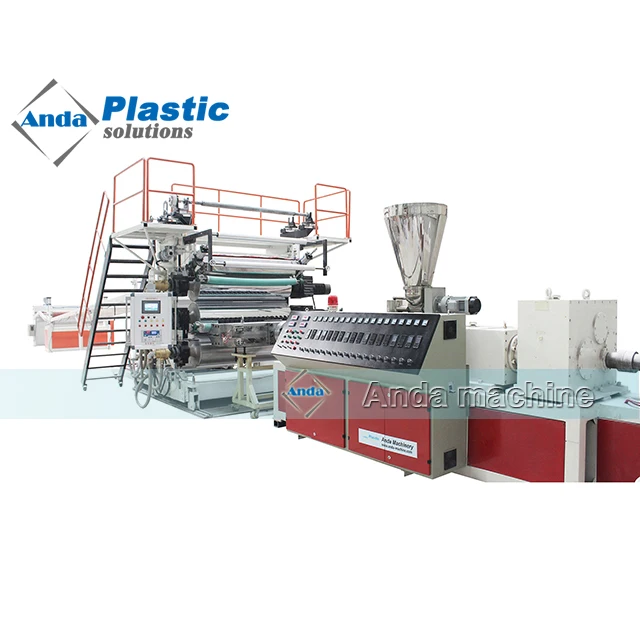 Plastic Machines PVC Marble Wall Panel Production Line