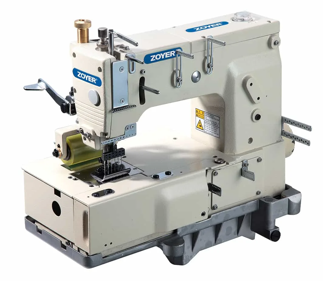 ZY1406P Zoyer Flat Bed Multi Needles Double Chain Stitch Sewing Machine With Puller