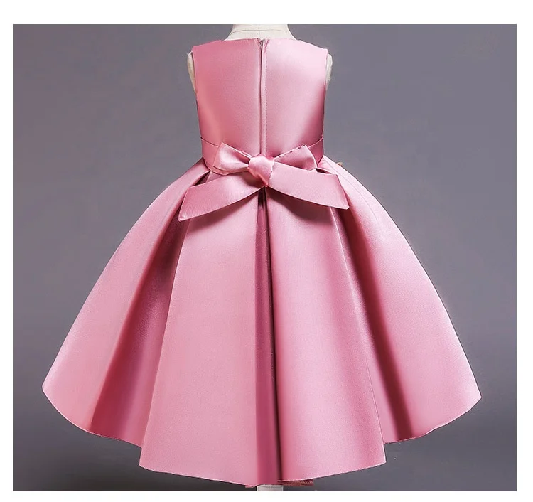 Girl Floral Princess Party Dress Girls Dress Summer Children Clothing Wedding Birthday Baby Dress 3-12 Y Baby Girl Clothes