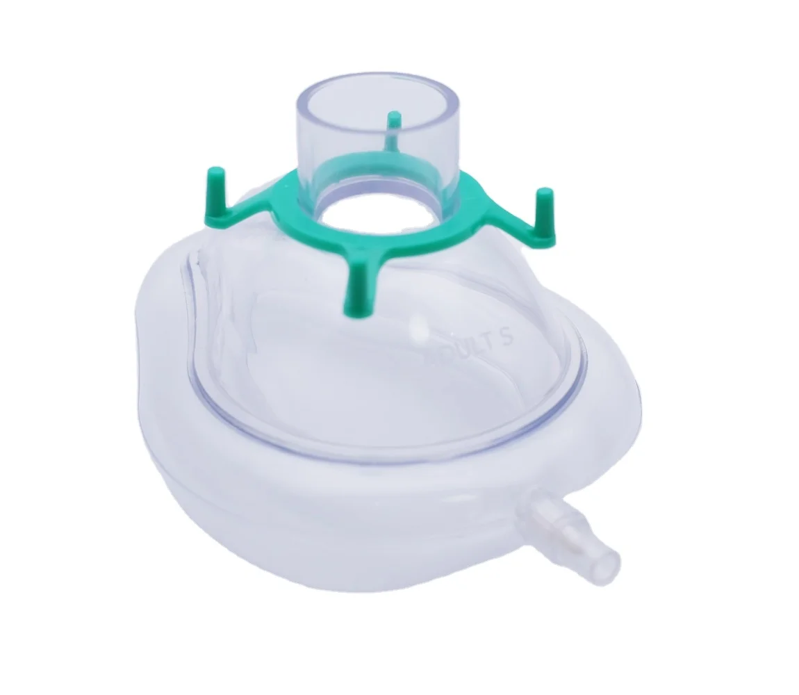 Disposable Breathing Anaesthesia Oxygen Mask with Inflatable