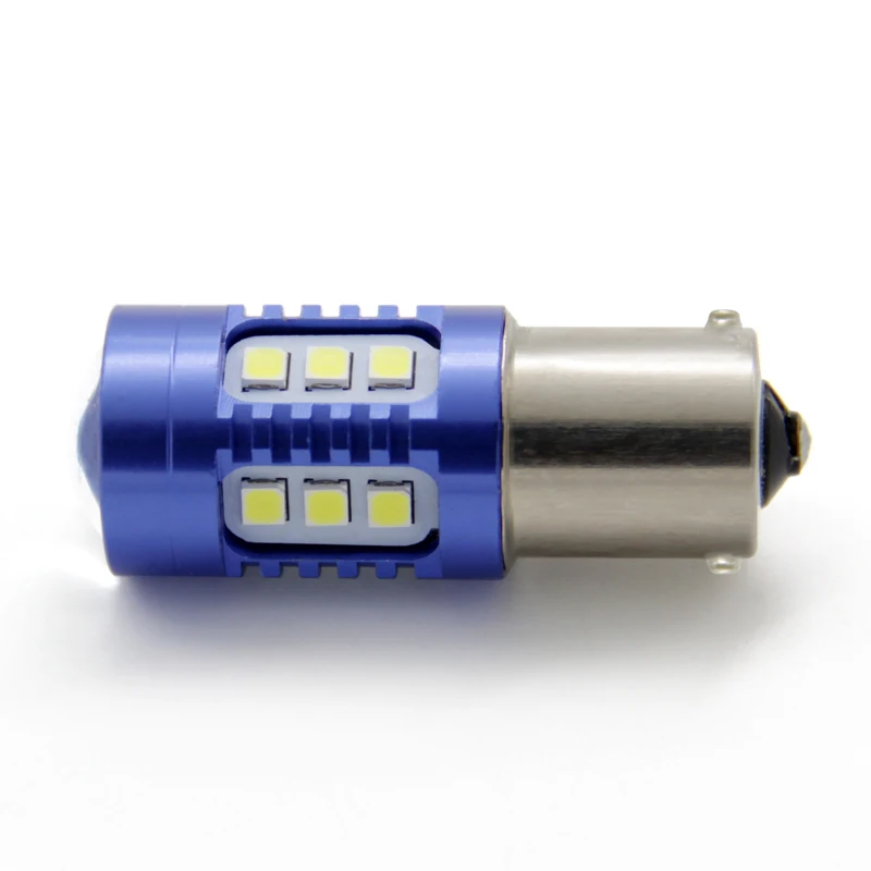 LED signal light t20 t25 ba15s ba15d 2835 15smd canbus led car light