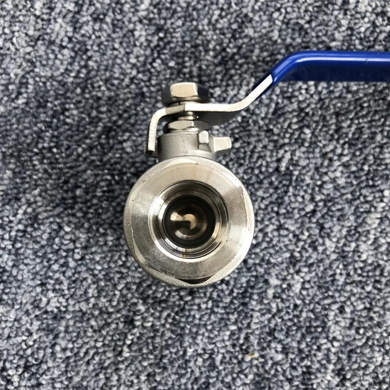 High Pressure 2PCS NPT Thread Ends 1000WOG Stainless Steel Ball Valve