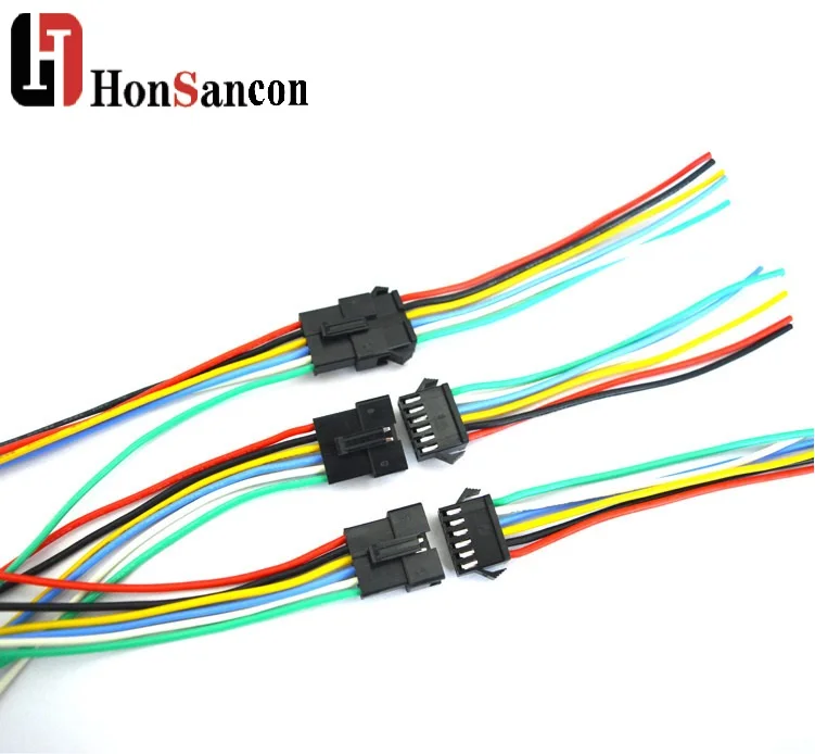OEM Wire Cable PH2.0 PA PHD XH2.54 VH NY XH BH SJN2.0 SM JST equivalent Connector 2/3/4/5/6/7 pin Connectors