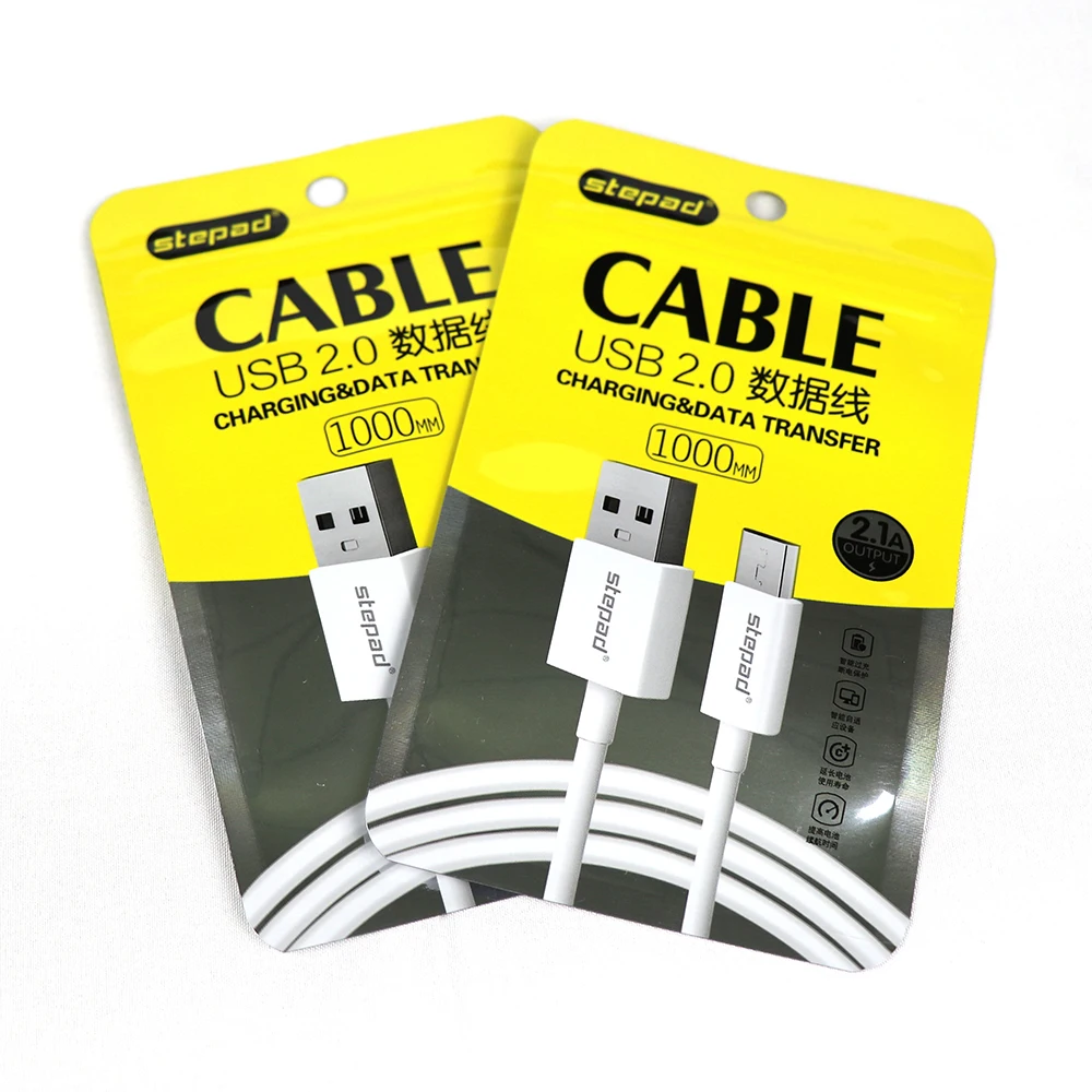 Can be hung up data line flat composite bag Computer mobile phone USD data cable charging cable bag