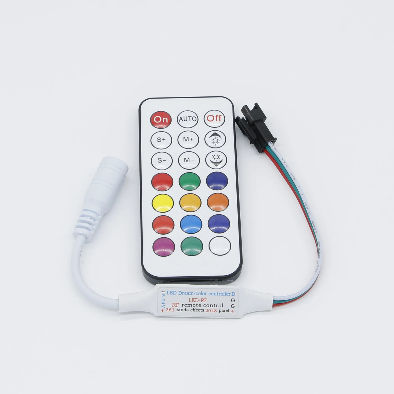 Мини RF RGB светодиодный контроллер Диммер DC 5V-12V 6A 21 клавиши беспроводной пульт дистанционного управления для 5050 3025 светодиодные полосы света