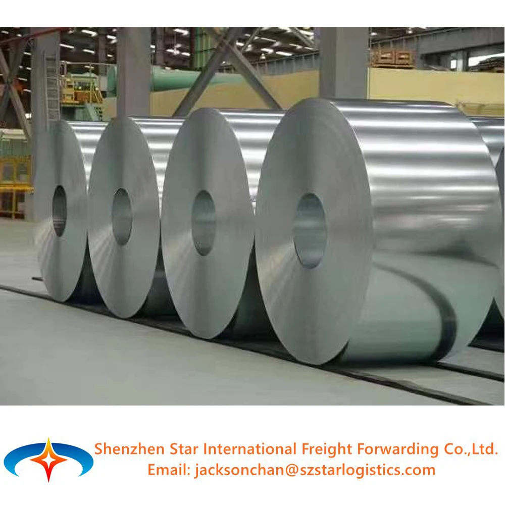 Professional shipping steel coils hot/cold rolled steel coils import export from China by container by bulk carrier bulk vessel
