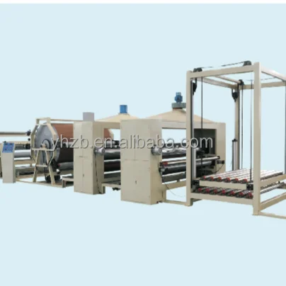 Hot High Temperature Heat Press Filter Film Laminating Machine For Filter and Dust settling Dust Pocket
