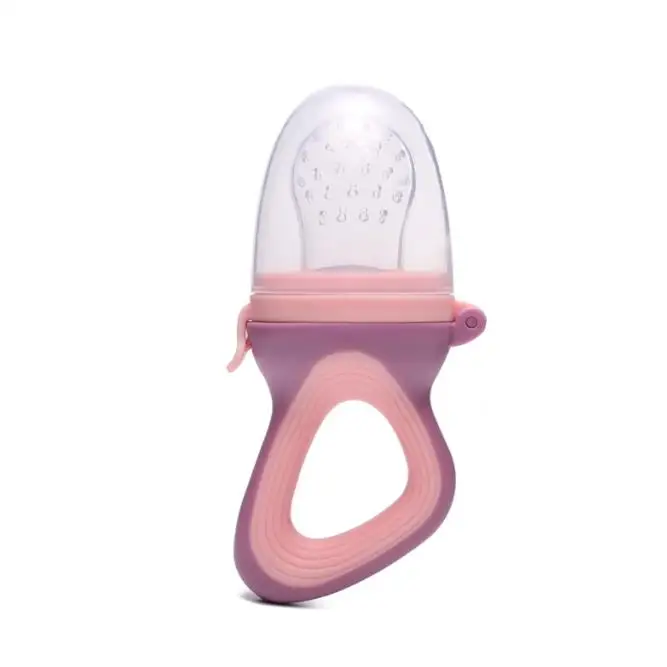 100% Food Grade Silicone Infant Training Teether Baby Fresh Food Feeders BPA Free Baby Feeder