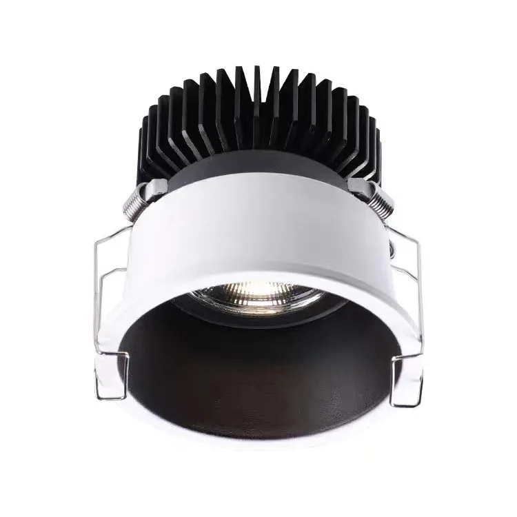 Spotlight led embedded high color rendering deep anti glare narrow frame household 7.5 cm hole wall washing lamp no main