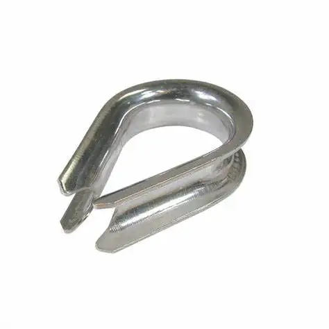 Stainless Steel 316 Light Duty Wire Rope Thimble Marine Rigging